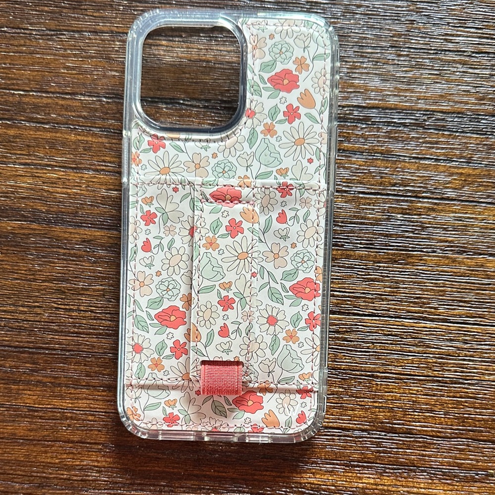 Wallis Floral Clear Phone Case with Stand